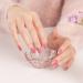 Danni & Toni 28 Glamour Gel Nail Stickers - Salon-Quality Semi-Cured Nail Wraps in Light Pale Violet Red - Buy Online on GoSupps.com