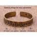 Hand Forged 100% Copper Bracelet | Vintage Handmade Adjustable Cuff | Health Jewelry Gifts for Men & Women | Brown-Orange - Buy Online on GoSupps.com