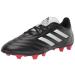 adidas Unisex-Adult Goletto VIII Firm Ground Soccer Shoe 9.5 Core Black/White/Red