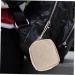 FOYTOKI Mini Makeup Bag - Multifunction Portable Tampon Holder - Reusable Period Bag - Beige 13x13cm - Buy Online on GoSupps.com