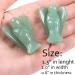 Xiannvxi 38mm Green Aventurine Guardian Angel Figure | Healing Crystals & Gemstones | Polished Reiki Statue Gift - Buy Online on GoSupps.com