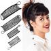Vintage Bananen Crest Clips | Stretchable Dual Ridge Hair Clips - 4-Pack by Taizer | International Shipping - Buy Online on GoSupps.com