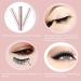 Miaowang 6D Magnetic Brown Eyelashes and Eyeliner Kit - 3 Styles with Tweezers (Brown) - Buy Online on GoSupps.com