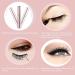 6D Magnetic Eyelashes Set with Brown and Black Magnetic Eyeliner - Includes 5 False Eyelashes, Tweezers (5 pairs - Brown) - Buy Online on GoSupps.com