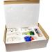 Christmas Ceramic Figurine Paint Kit - Set of 6 Unpainted Ceramics for Kids Art Project | Holiday Party Decoration & Keepsake | Includes Paint & Brushes - Buy Online on GoSupps.com
