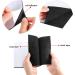 Hook and Loop Tape Double Sided Hook and Loop Tape with Adhesive Back Fastener Strip Reusable Double Side Hook Roll Sticky Glue Nylon Patch  Black (6 Inch Width 1 Yard Length) - Buy Online on GoSupps.com