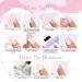 DMQ Semi Cured Nail Wraps 20 Stickers Soft Self-Adhesive Semi Cure Gel Nail Strips Salon-Quality Gel Nail Stickers(in The Mood for Love) Translucent Gradient of Light Red Light Red Gradient - Buy Online on GoSupps.com
