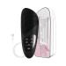 Silicone Electric Face Cleansing Brush - Rechargeable Sonic Facial Scrubber for Deep Cleansing and Exfoliating - Waterproof Face Scrubber (Pure Black) - Buy Online on GoSupps.com