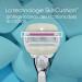 Gillette Venus Comfortglide Sugarberry Blade Refills Pack of 3 x 3 for Women with 5 Integrated Blades for a Smooth Near Shav - Buy Online on GoSupps.com