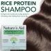 Nature's Aid Energizing Natural Rice Water Shampoo Bar for Hair Growth Strengthening & Thickening Shampoo for All Hair Types. Natural Lather and Salon Quality. Vegan. Made in Canada. (Lemongrass Peppermint) 72g - Buy Online on GoSupps.com