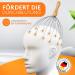 Edelfeld Original Head Massage Spider - 24 Fingers Bamboo Grip | Sustainable 2-Level Head Massager - Elegant Feel-Good Crawler - Buy Online on GoSupps.com