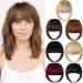 Bangs Hair Clip Fake Blunt Air Bangs Hair Clip-In Extension Synthetic Fake Fringe Natural False hairpiece For Women Clip In Bangs Hairpieces (Color : B3 M8 613) - Buy Online on GoSupps.com
