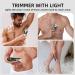 Men's Waterproof Body Hair Trimmer | Electric LCD Display | Painless Wet & Dry Groin Shaver | Quiet Hygiene Razor SMT033 Black - Buy Online on GoSupps.com