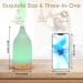 DreamHigh Aroma Diffuser 100ml - White Ultrasonic Essential Oil Diffuser with 7-Color LED Light Humidifier & Timer - International Shipping Available - Buy Online on GoSupps.com