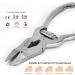 Toenail Clipper Cantilever Surgical Grade German Stainless Steel by Razor Edge Heavy Duty Thick Toe Nail Cutter Professional Quality - Buy Online on GoSupps.com