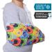 Solace Bracing Children's Padded Sling - British Made & NHS Supplied - Monsters Design - #1 Arm Support for Fractures & Injuries - Buy Online on GoSupps.com