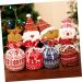Abaodam Dining Table Decor 1pc Cookie Knitted Doll Portable Reindeer Elk Christmas Holiday Party Bags Bag Draw Candy Hanging - Buy Online on GoSupps.com