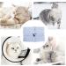 Adjustable Soft Polyester Elizabethan Cat Collar for Pets - S/M (M) - Buy Online on GoSupps.com