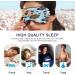Shop Cute Cow Eye Mask - Light Blocking Sleep Mask with Adjustable Strap | Soft & Lightweight Blindfold for Men & Women - Perfect for Travel & Naps - Buy Online on GoSupps.com