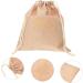 Didiseaon Hair Dryer Storage Bag Hairdryer Bag Makeup Storage Bags Hairdryer Sackpack Hair Blower Bag Fabric 29.50X25.50X1.00CM Light Yellow - Buy Online on GoSupps.com