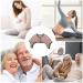 Luckxing XL Camel Shoulder Heating Pillow | Thin Heated Collar & 360-Degree Neck Wrap | Washable Velvet Comfort for Year-Round Relaxation - Buy Online on GoSupps.com