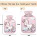 Naanle Cute Unicorn Hot Water Bottle - 1L Warm Therapy for Pain Relief | Ideal Bed & Hand Warmer for Hot & Cold Use - Buy Online on GoSupps.com