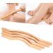 Verdant Touch Wooden Scraper Gua Sha Tool | Wood Massage Stick for Back Neck Shoulders & Legs - International Shipping Available - Buy Online on GoSupps.com
