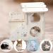 Amjkeji 2-Piece DIY Wooden Hamster Toys & Accessories | Hamster House & Cake Player for Dwarf Hamsters & Chinchillas - Buy Online on GoSupps.com