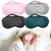 Comfortable Silk Sleep Mask - 4 Pcs Satin Eye Covers for Travel & Meditation | Blackout Blindfolds with Elastic Straps - Buy Online on GoSupps.com