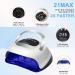 Gel Nail Polish Kit with UV LED Dryer & Electric Nail Drill - DIY Home Nail Tools - Buy Online on GoSupps.com
