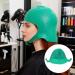 Bonnet de Teinture en Silicone Perfor Vert Moyen pour Surlignage Cheveux Professionnel Adapt Salon et Maison - Buy Online on GoSupps.com