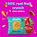 Gusto Snack's Crispy Apple Chips with Mango Juice - Healthy Vegan Gluten-Free Snack Box | 20g (12 Bags) Low-Fat Dried Fruit Chips Rich in Fiber - Buy Online on GoSupps.com