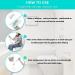Bottom Buddy Long Reach Toilet Wipe Assist Tool for Bathroom Hygiene - Buy Online on GoSupps.com