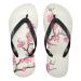 Mnsruu flip flops with cherry blossoms and branches for home hotel spa bedroom travel XXL for men and women XX large multi-colored