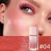 WOBBLO Cream Blush Waterproof Face Cream Blush Long Lasting Natural Liquid Blush for Cheeks Stain-proof Look for Eyes Cheeks - Buy Online on GoSupps.com