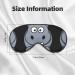 SSIMOO Cartoon Hippo Print Eye Mask - Ultra-Soft Light-Blocking for Optimal Comfort & Restful Sleep - International Shipping Available - Buy Online on GoSupps.com