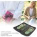 Circulatory-Promoting Footprint Mat | Foldable Acupuncture Design for All Ages | Synthetic Leather & PP (35x35cm) - Buy Online on GoSupps.com