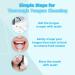 2-Piece Metal Tongue Scraper Set for Adults | Effective Oral Care & Fresh Breath | Durable Tongue Cleaners in Water Droplet Shape - Buy Online on GoSupps.com