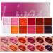 Palette L vres | Palettes Fard Paupi res - Kit Hydratant Imperm able Teintes Vibrantes Pigment es 12 Couleurs Brillant L vres Pour Femmes - Buy Online on GoSupps.com
