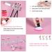 Flexible Mannequin Hand with 200 Nail Tips - Acrylic Nail Practice Set for Beginners and Professionals - Buy Online on GoSupps.com