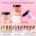Coscelia Acrylic Nail Set 120g | Professional Acrylic Powder for DIY Nail Design - Perfect for Women | 01-053 - Buy Online on GoSupps.com