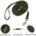 Happy Hachi 20m Dog Tow Line - Durable Nylon Leash for All Sizes | Weatherproof Training Leash with D-Carabiner & Grip Cushion - Ideal for Small & Large Dogs (Green) - Buy Online on GoSupps.com