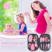 Baby Grooming Kit 10 Pcs Newborn Healthcare Accessories Portable Baby Essentials Set with Hair Brush Comb Nail Clipper Thermometer for Nursery Infant Girls Boys - Buy Online on GoSupps.com