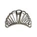 TANG SONG 4PCS Fan-shaped Metal Hair Claw Clips Set - Hair Catch Barrette Jaw Clamp for Women - Half Bun Hairpins - Silver Gold Rose Gold Black - Buy Online on GoSupps.com