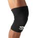 Shock Doctor SD40080-00001-M SD Flex Ice Therapy Knee/Thigh Comp Sleeve-Black-M