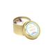Luxury Candle Tin 4 OZ Focus - Fluorite Crystal Infused - Scents of Orange Ginger Ylang-ylang & Lavender - Awareness Mental Order & Clarity - Coconut Wax Blend Essential Oils