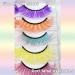 Shop 3D Colored Faux Mink False Lashes - Fluffy Halloween Makeup 5 Pairs Colorful Pink Lashes - International Shipping Available - Buy Online on GoSupps.com