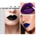 NewBang 3Pcs Dark Lipstick & Lipliner Set - Matte Liquid Lipstick, Lip Gloss & Liner in Black, Blue, Purple - Waterproof, Longlasting - Halloween/Christmas Makeup - 3 Count - Buy Online on GoSupps.com