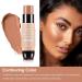 Contour Stick Highlighter Makeup Set - 2Pcs Creamy Bronzer & Highlighter Pen with Brush for Face Sculpting and Brightening - Waterproof Formula - 2 Count Pack - Buy Online on GoSupps.com