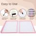 Segbeauty 216 Nail Colors Display Book | Nail Polish Organizer with 240 False Nail Tips | Professional Nail Sample Card & Swatch Stick for DIY Nail Art - Pink - Buy Online on GoSupps.com